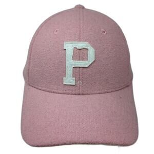 Portland Gear Baseball Cap Pink OS Embroidered P Oregon Logo Leather Strap Hat